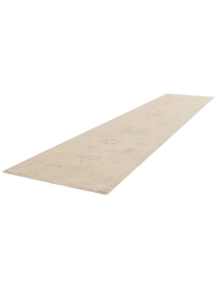 Detail image of  2' 8 x 13' 1  Hand Knotted Oushak Wool Runner Rug