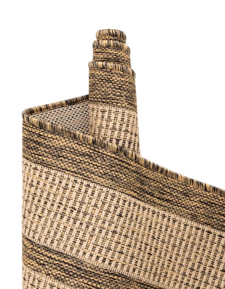 Detail image of  2' 2 x 6'  Washable Border Indoor / Outdoor Runner Rug