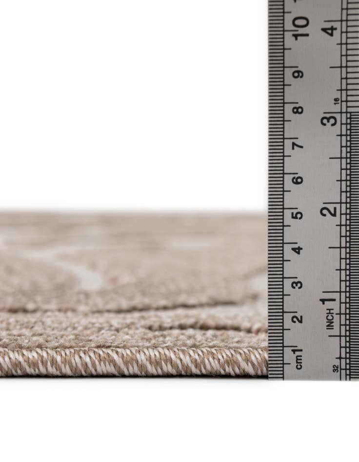 Detail image of  2' x 6'  Washable Botanical Indoor / Outdoor Runner Rug