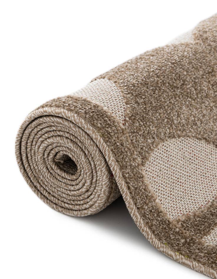 Detail image of  2' x 6'  Washable Botanical Indoor / Outdoor Runner Rug