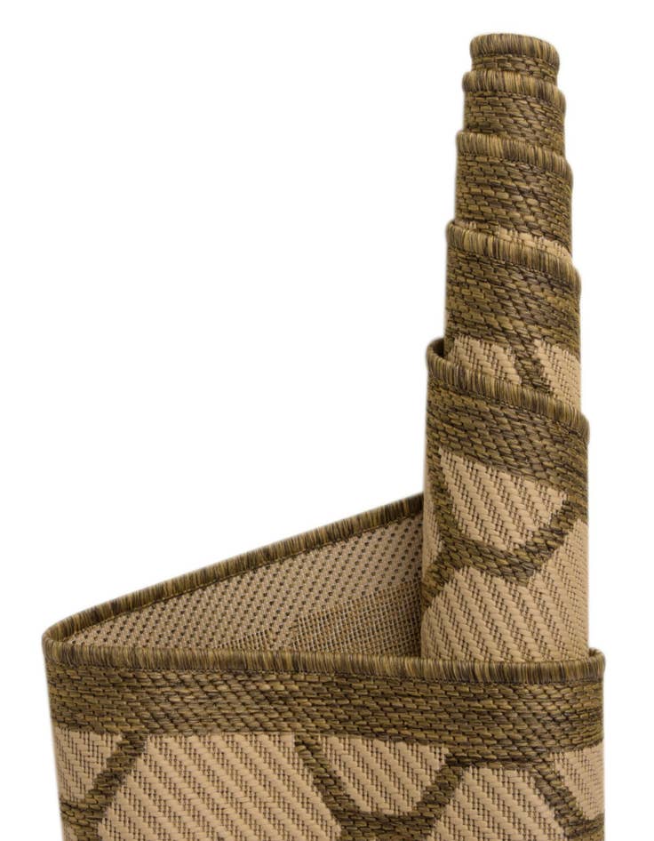 Detail image of  2' 2 x 6'  Washable Lattice Indoor / Outdoor Runner Rug