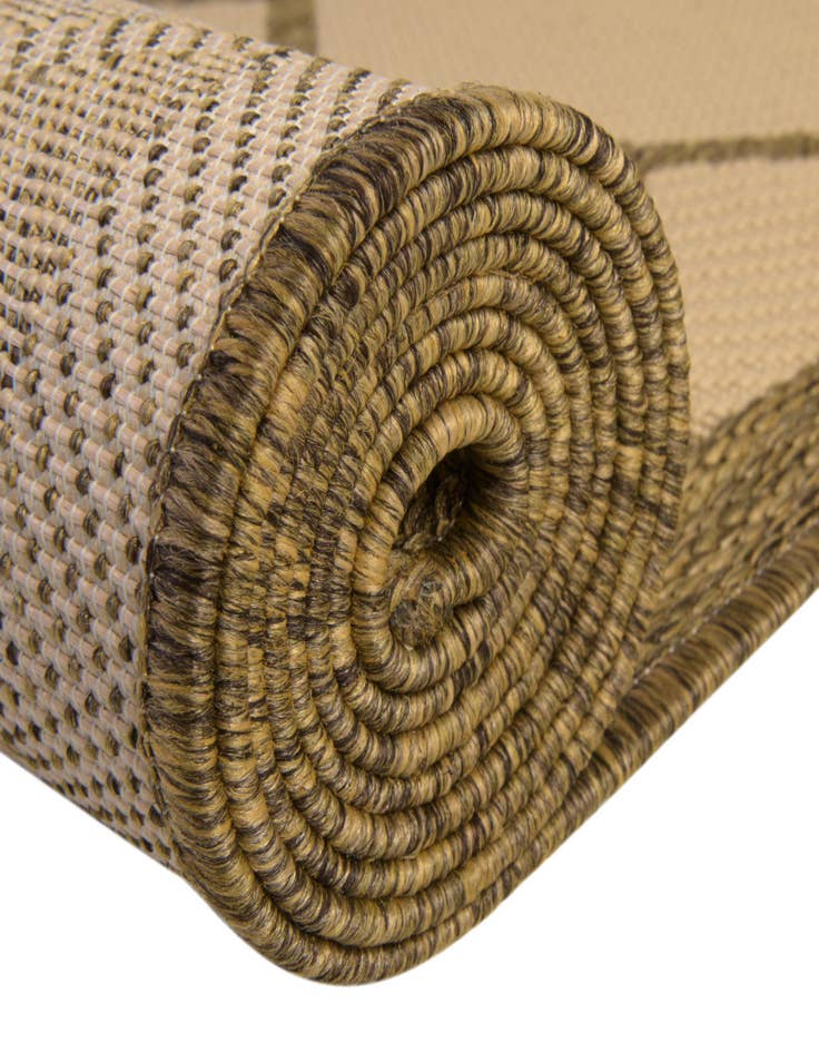 Detail image of  2' 2 x 6'  Washable Lattice Indoor / Outdoor Runner Rug