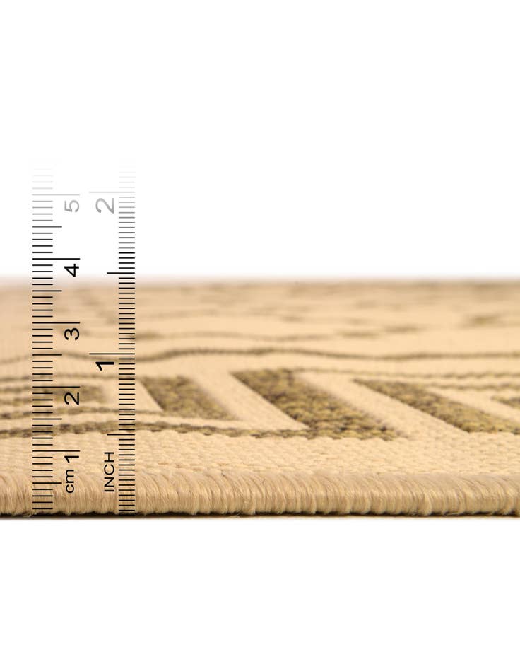 Detail image of  2' 2 x 6'  Washable Lattice Indoor / Outdoor Runner Rug