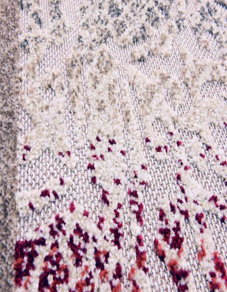 Detail image of 2' x 6' Washable Modern Indoor / Outdoor Runner Rug