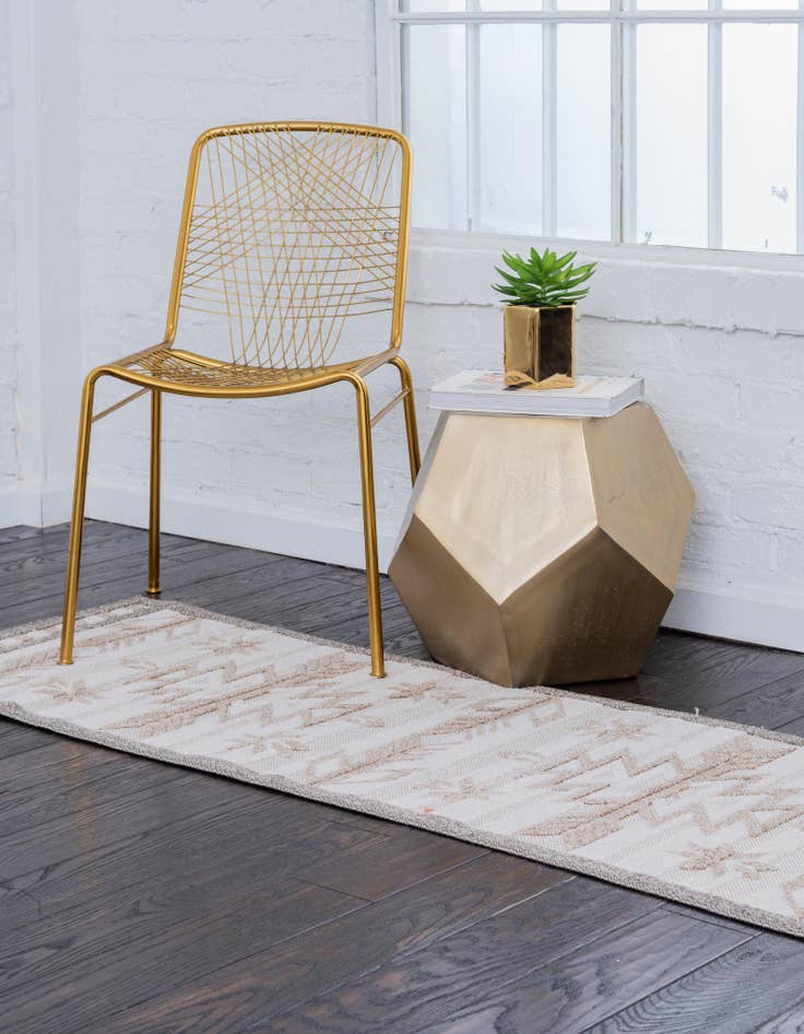 Detail image of  2' x 8'  Washable Modern Indoor / Outdoor Runner Rug