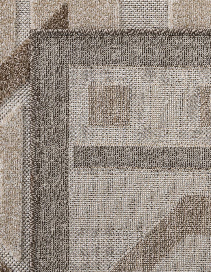Detail image of  2' x 6'  Washable Modern Indoor / Outdoor Runner Rug