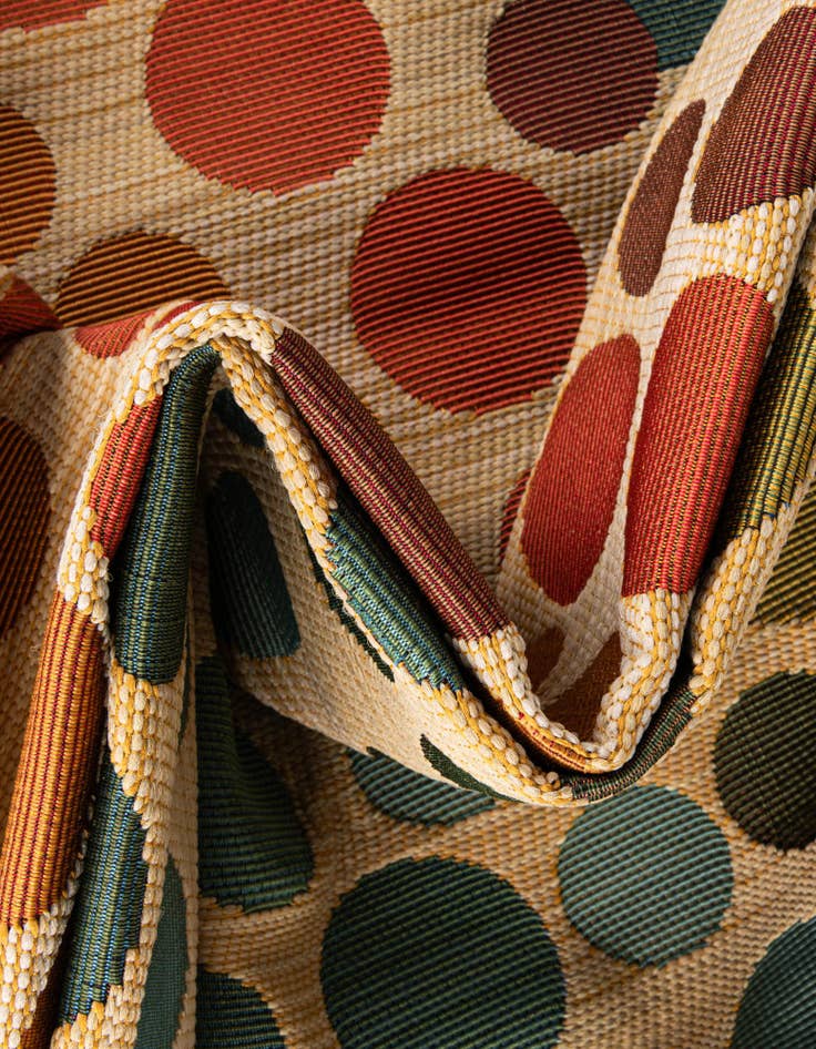 Detail image of  2' 7 x 9'  Washable Modern Indoor / Outdoor Runner Rug