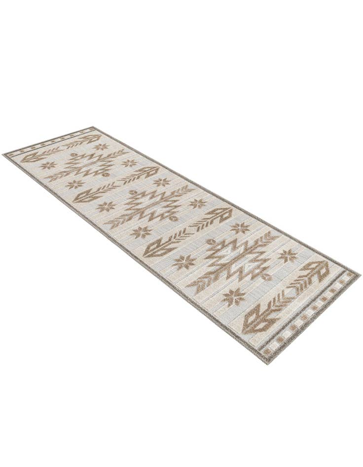 Detail image of  2' x 8'  Washable Modern Indoor / Outdoor Runner Rug