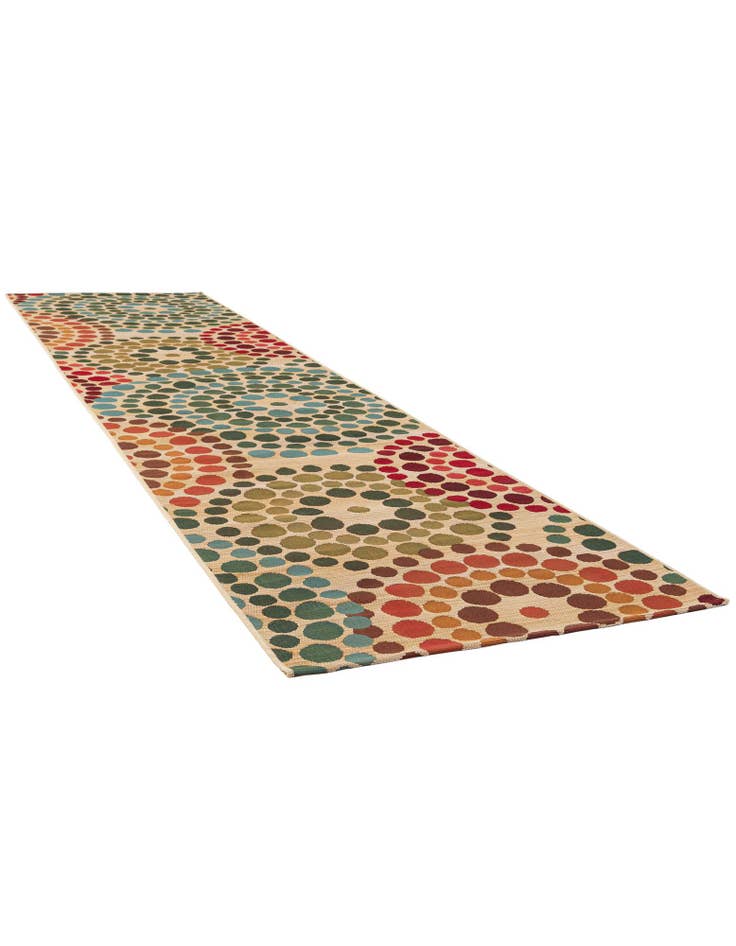 Detail image of  2' 7 x 12'  Washable Modern Indoor / Outdoor Runner Rug