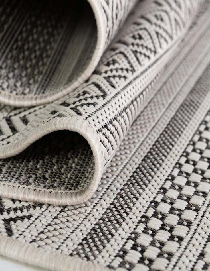 Detail image of  2' 7 x 12'  Washable Ribbon Indoor / Outdoor Runner Rug