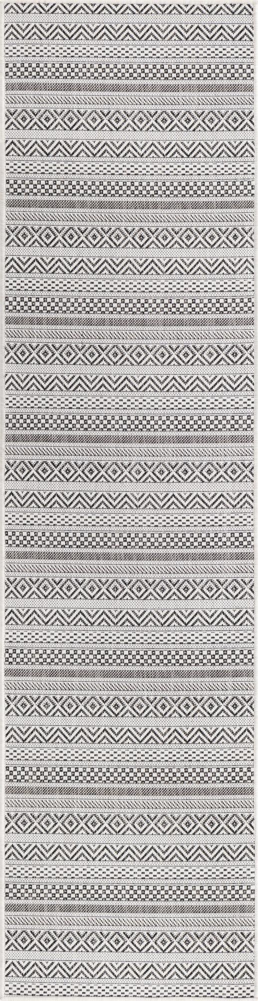  2' x 8'  Washable Ribbon Indoor / Outdoor Runner Rug