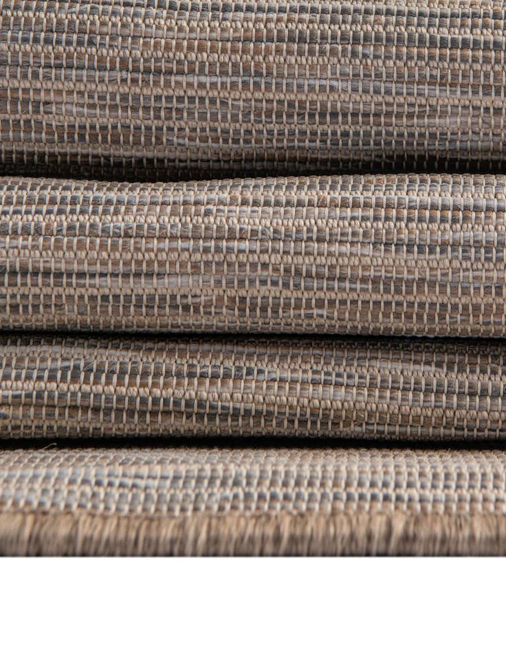 Detail image of  2' x 6'  Washable Solid Indoor / Outdoor Runner Rug