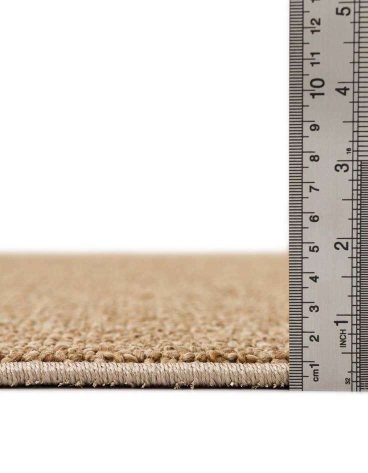 Detail image of  2' x 6' 1  Washable Solid Indoor / Outdoor Runner Rug