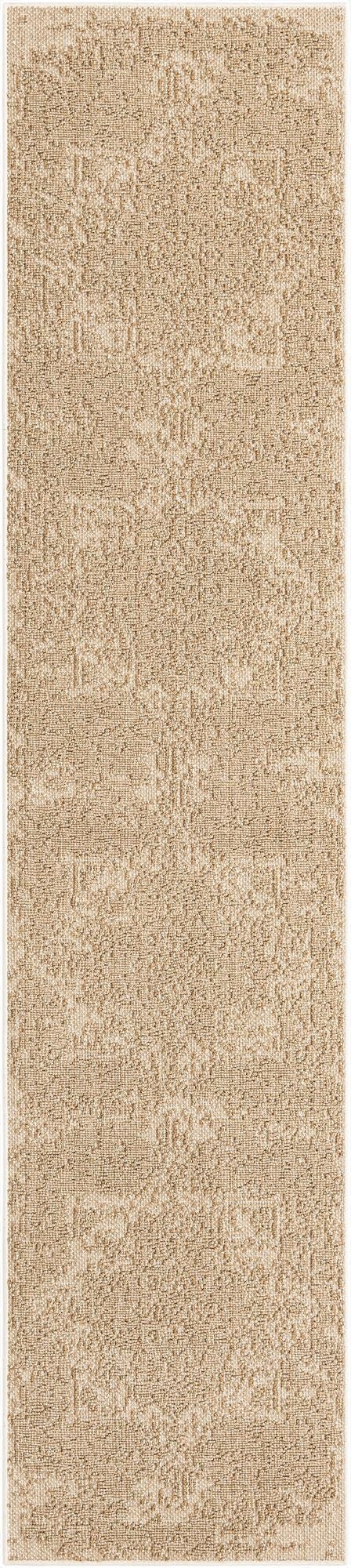  2' 7 x 12'  Washable Traditional Indoor / Outdoor Runner Rug