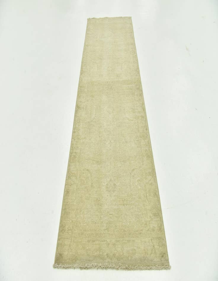 Detail image of  2' 5 x 7' 10  Hand Knotted Over-Dyed Ziegler Runner Rug