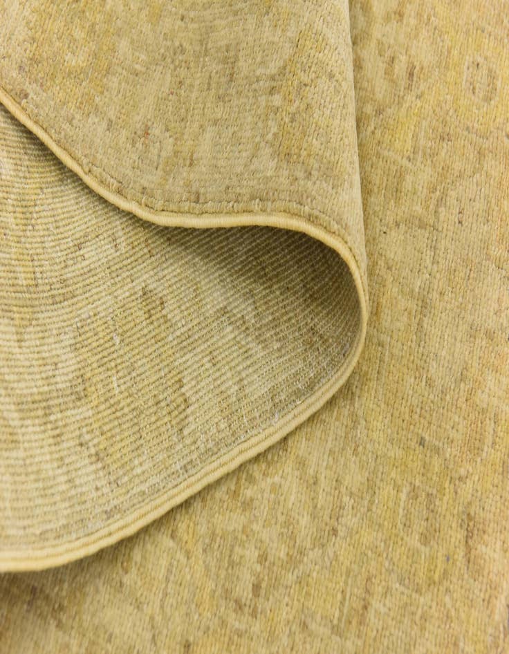 Detail image of  2' 3 x 10'  Hand Knotted Over-Dyed Ziegler Runner Rug