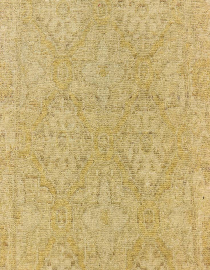 Detail image of  2' 3 x 10'  Hand Knotted Over-Dyed Ziegler Runner Rug