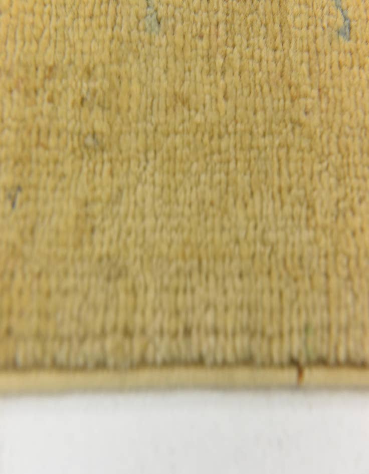 Detail image of  2' 8 x 10'  Hand Knotted Over-Dyed Ziegler Runner Rug