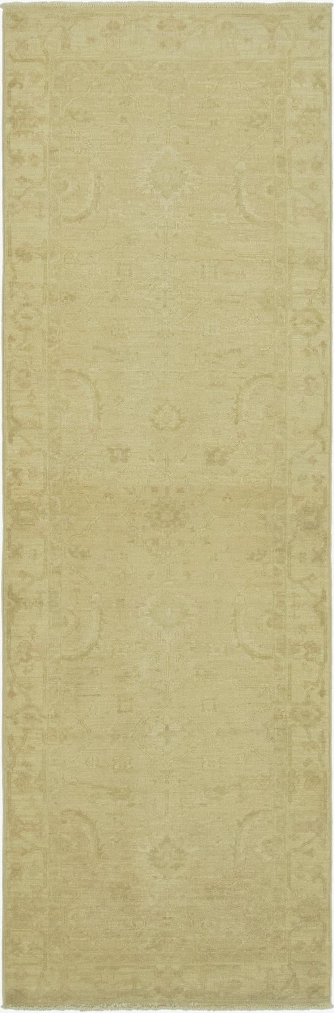  2' 5 x 7' 10  Hand Knotted Over-Dyed Ziegler Runner Rug