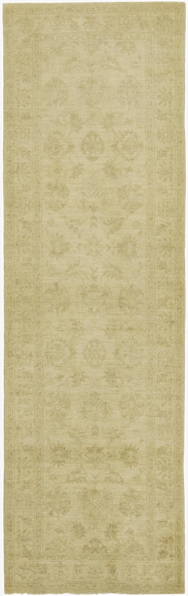  2' 6 x 8' 4  Hand Knotted Over-Dyed Ziegler Runner Rug