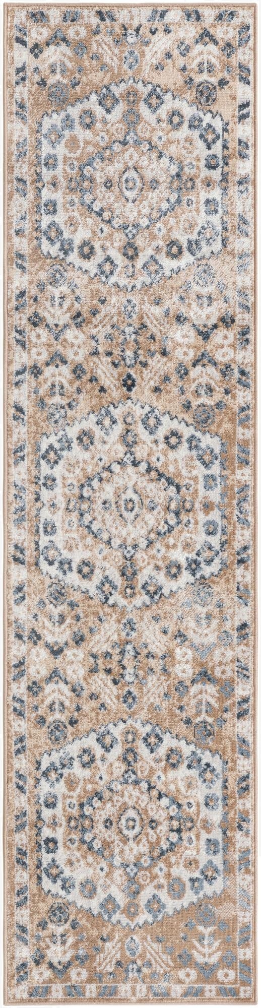  2' x 8' Oxford Runner Rug