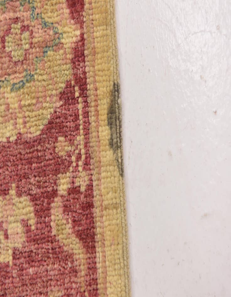 Detail image of  2' 10 x 9' 8  Hand Knotted Peshawar Ziegler Runner Rug