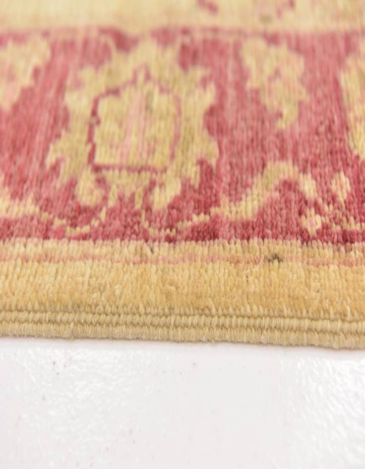 Detail image of  2' 10 x 9' 8  Hand Knotted Peshawar Ziegler Runner Rug