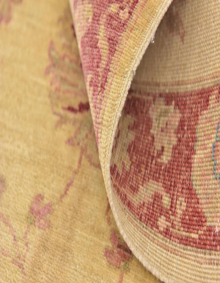 Detail image of  2' 10 x 9' 8  Hand Knotted Peshawar Ziegler Runner Rug