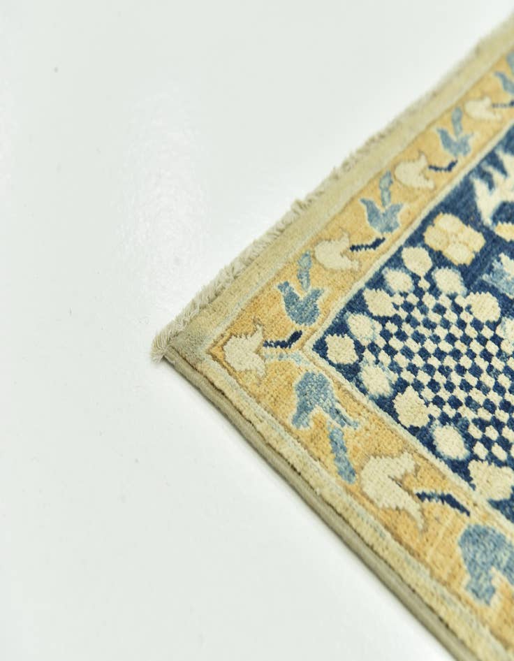 Detail image of  6' 1 x 14' 10  Hand Knotted Peshawar Ziegler Runner Rug