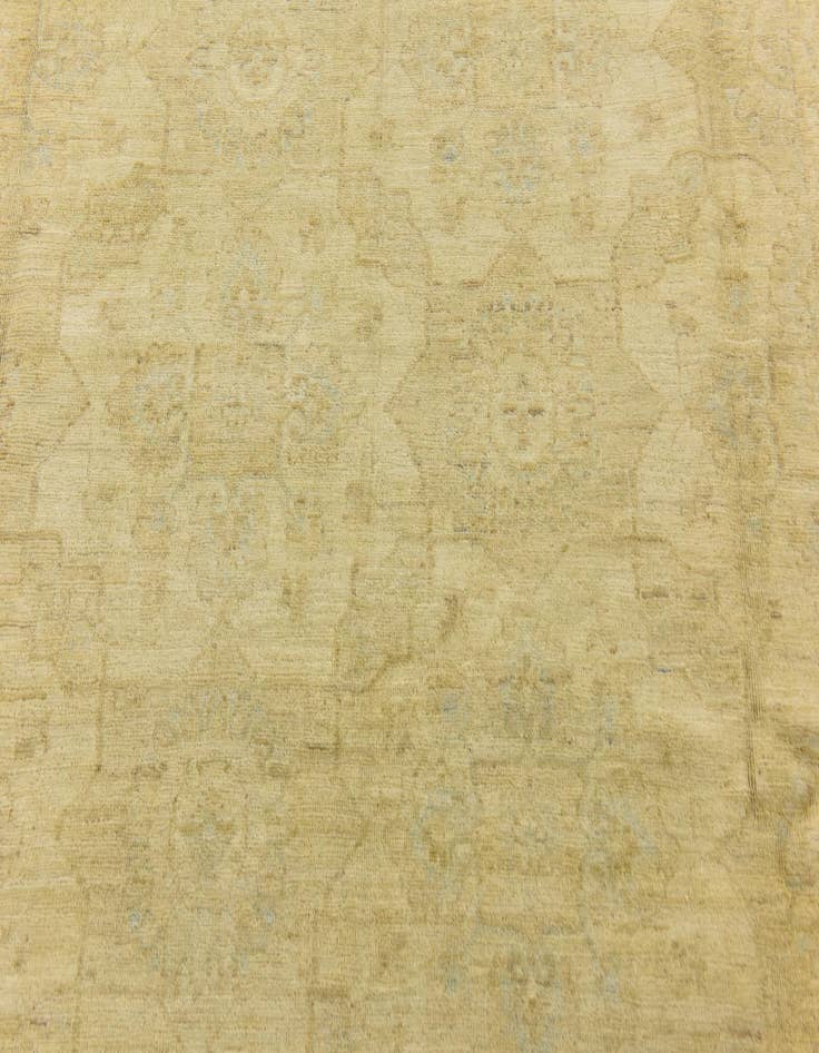 Detail image of  6' 8 x 18' 2  Hand Knotted Peshawar Ziegler Runner Rug