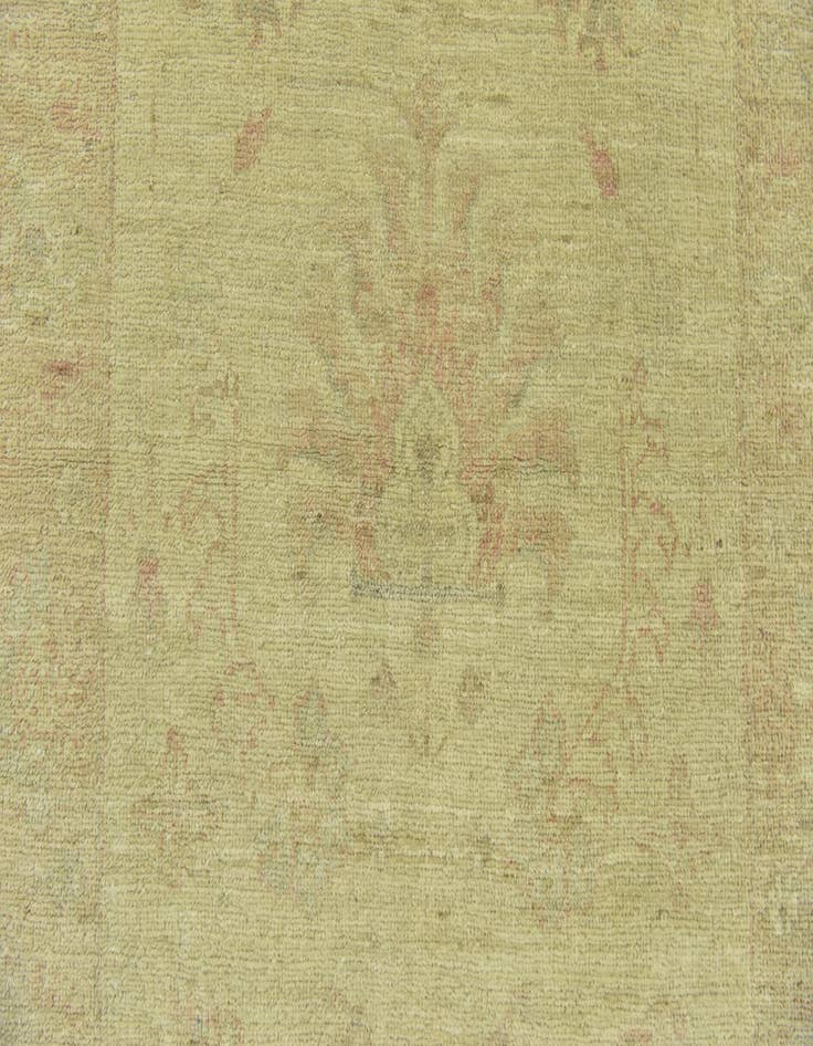 Detail image of  2' 6 x 9' 10  Hand Knotted Peshawar Ziegler Runner Rug