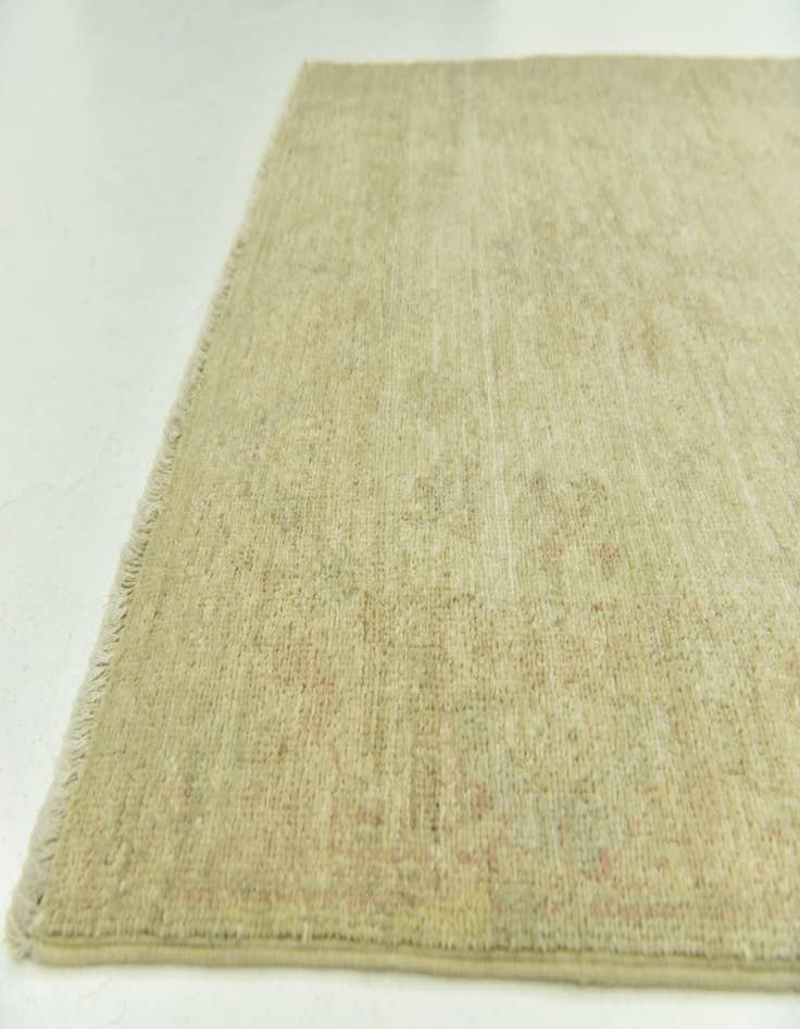 Detail image of  2' 6 x 9' 10  Hand Knotted Peshawar Ziegler Runner Rug