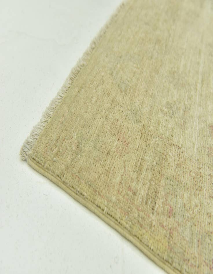 Detail image of  2' 6 x 9' 10  Hand Knotted Peshawar Ziegler Runner Rug