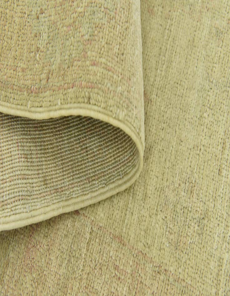 Detail image of  2' 6 x 9' 10  Hand Knotted Peshawar Ziegler Runner Rug