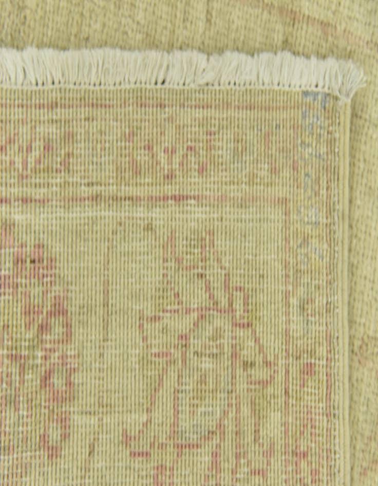 Detail image of  2' 7 x 8'  Hand Knotted Peshawar Ziegler Runner Rug