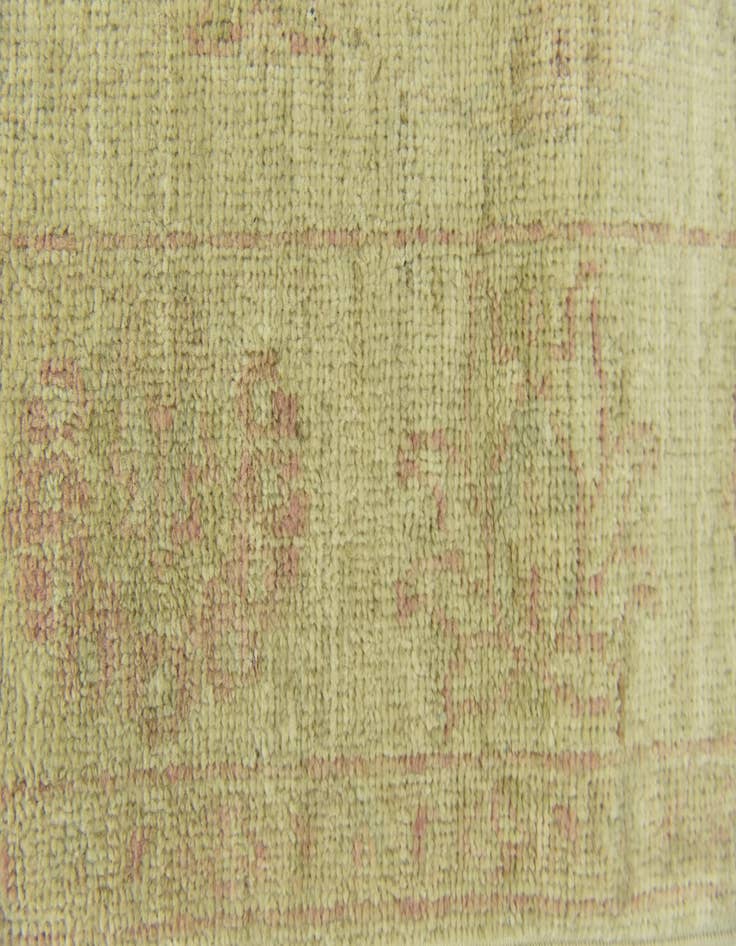 Detail image of  2' 7 x 8'  Hand Knotted Peshawar Ziegler Runner Rug