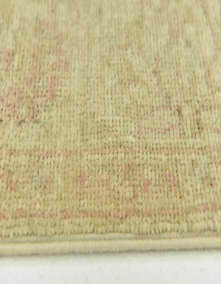 Detail image of  2' 7 x 8'  Hand Knotted Peshawar Ziegler Runner Rug