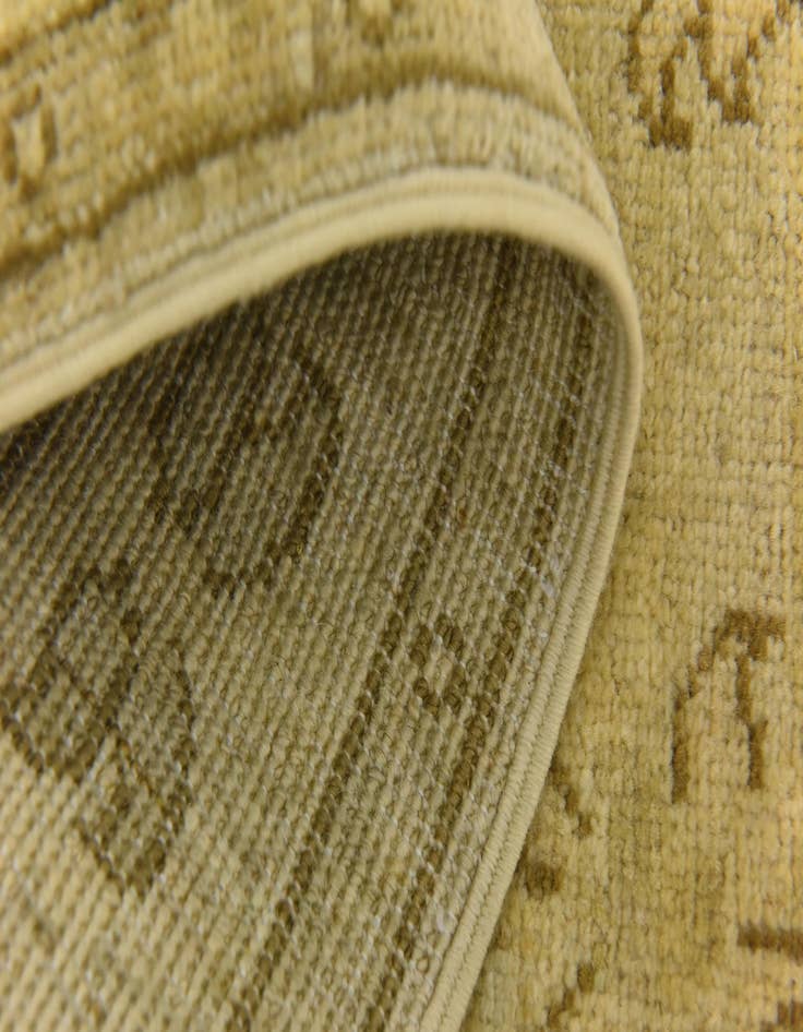 Detail image of  2' 6 x 9' 8  Hand Knotted Peshawar Ziegler Runner Rug