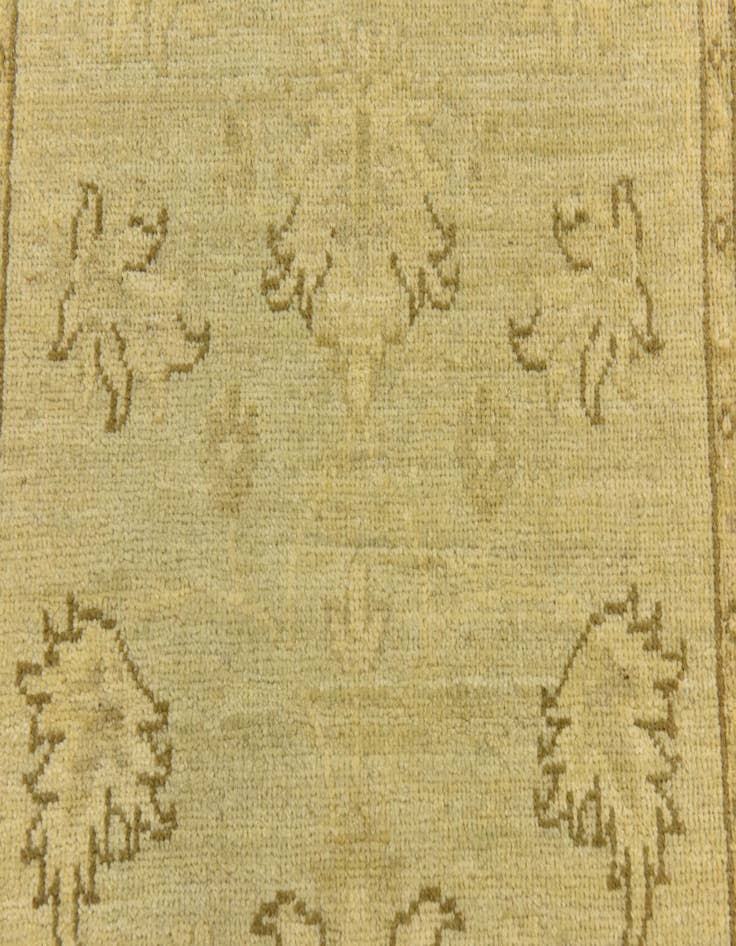 Detail image of  2' 6 x 9' 8  Hand Knotted Peshawar Ziegler Runner Rug