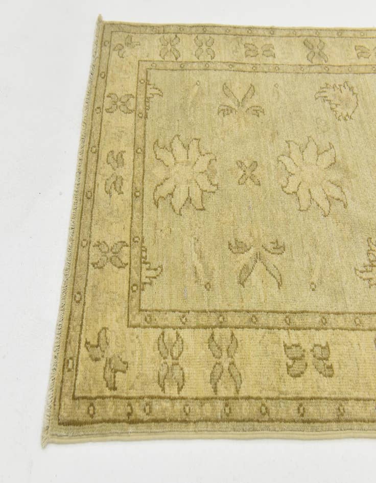 Detail image of  2' 6 x 9' 8  Hand Knotted Peshawar Ziegler Runner Rug