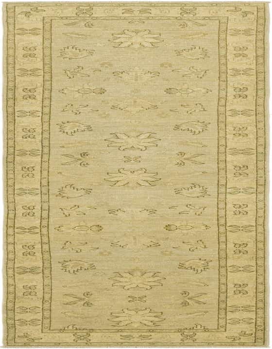 A 10 ft runner rug in shades of brown and tan, featuring a traditional botanical and floral pattern with a distinct border, ideal for a hallway.