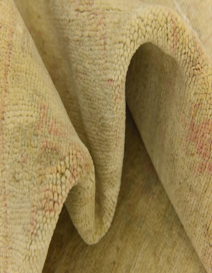 Detail image of  2' 7 x 8' 2  Hand Knotted Peshawar Ziegler Runner Rug