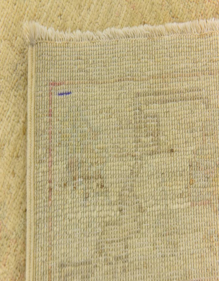 Detail image of  2' 7 x 8' 2  Hand Knotted Peshawar Ziegler Runner Rug