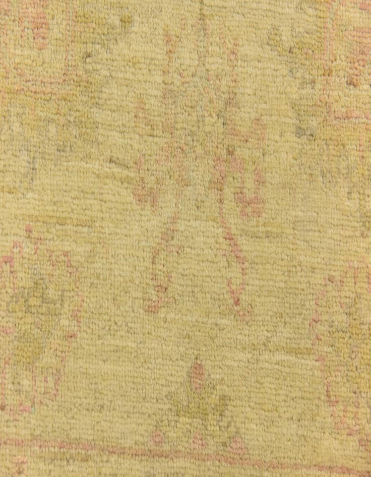 Detail image of  2' 7 x 8' 2  Hand Knotted Peshawar Ziegler Runner Rug