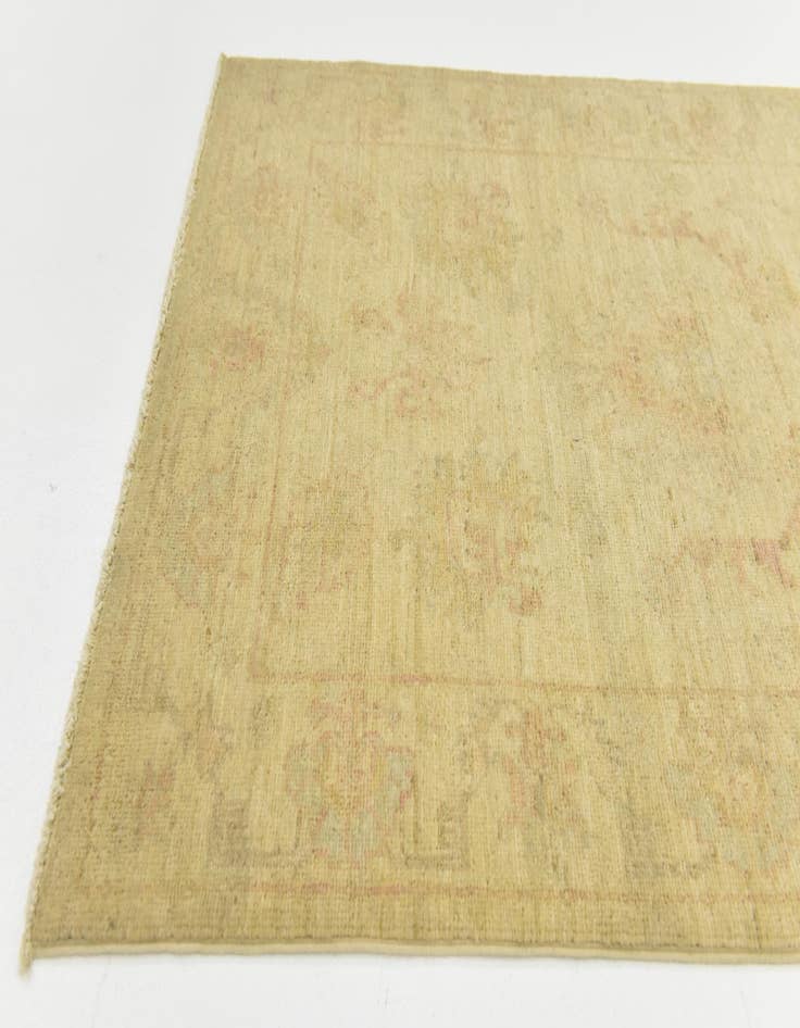 Detail image of  2' 7 x 8' 2  Hand Knotted Peshawar Ziegler Runner Rug