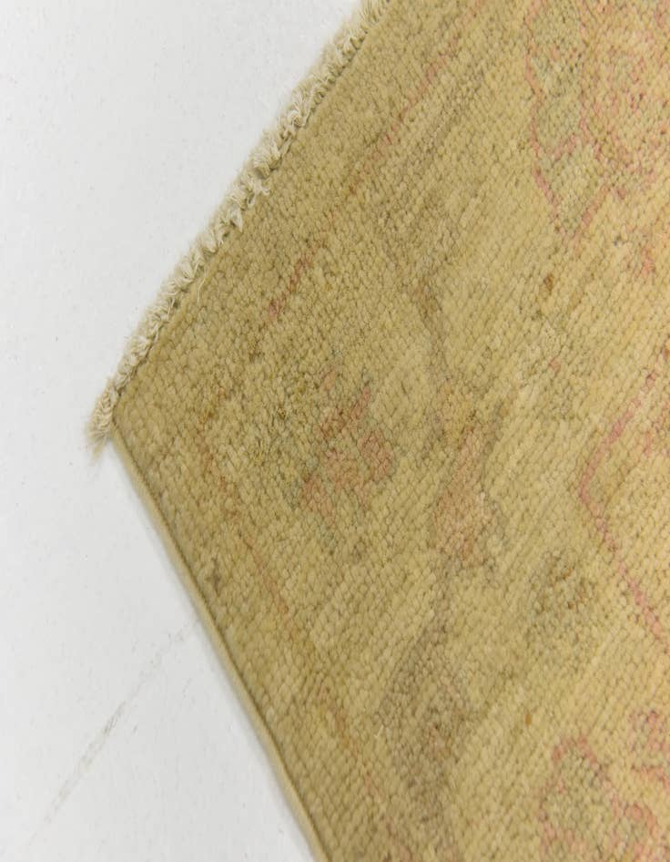 Detail image of  2' 7 x 8' 2  Hand Knotted Peshawar Ziegler Runner Rug