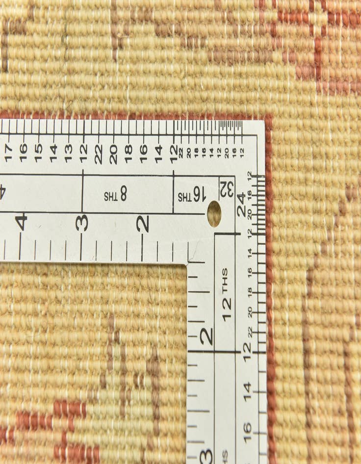 Detail image of  2' 9 x 8' 8  Hand Knotted Peshawar Ziegler Runner Rug