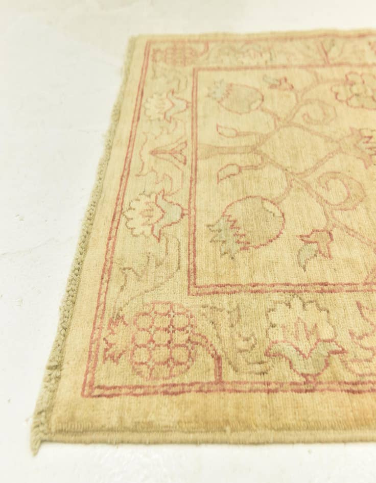 Detail image of  2' 9 x 8' 8  Hand Knotted Peshawar Ziegler Runner Rug