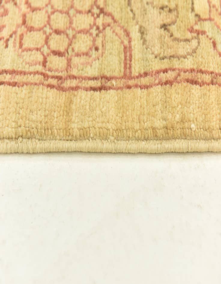 Detail image of  2' 9 x 8' 8  Hand Knotted Peshawar Ziegler Runner Rug