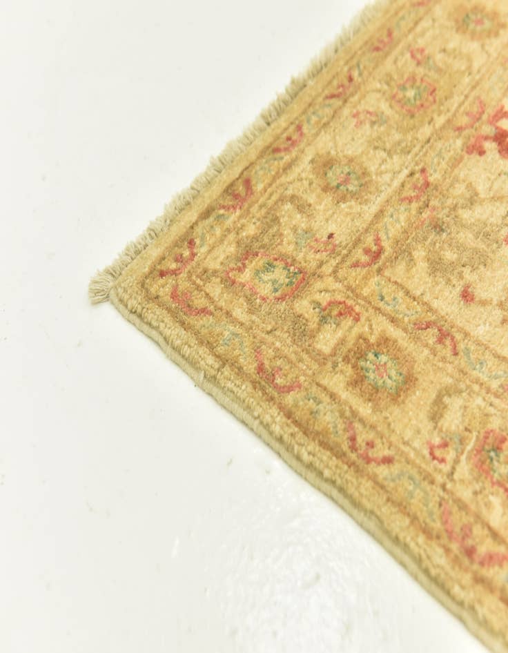 Detail image of  2' 6 x 9' 6  Hand Knotted Peshawar Ziegler Runner Rug